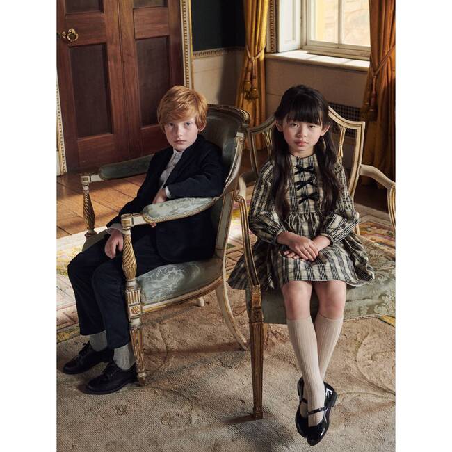 Black Fiesta Velvet Boy Jacket