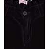 Black Elio Velvet Boy Trousers - Pants - 2
