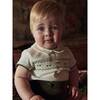 Green Bautista Velvet Baby Boy Hand-Smocked Set - Mixed Apparel Set - 2