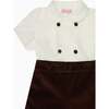 Chocolate Otto Velvet Baby Boy Set - Mixed Apparel Set - 2