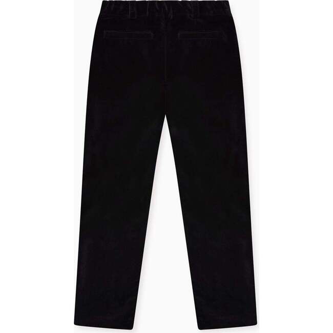 Black Elio Velvet Boy Trousers - Pants - 3