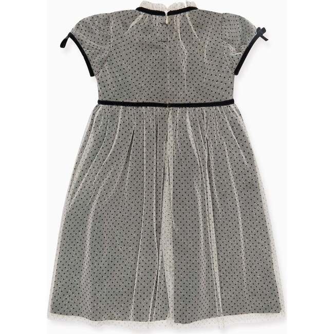 Black Polka Dot Palomina Girl Empire Dress - Dresses - 4