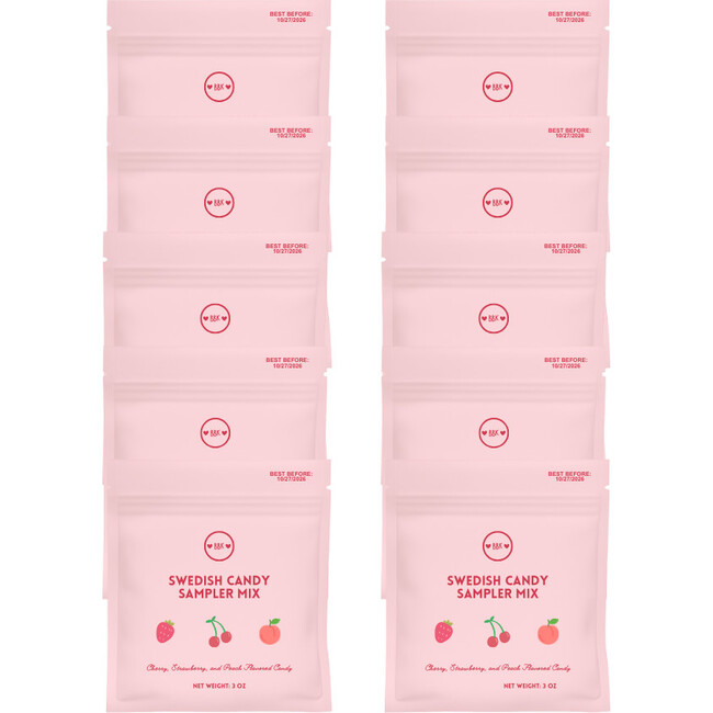 Swedish Candy Sampler Mix - Party Pack, Pink
