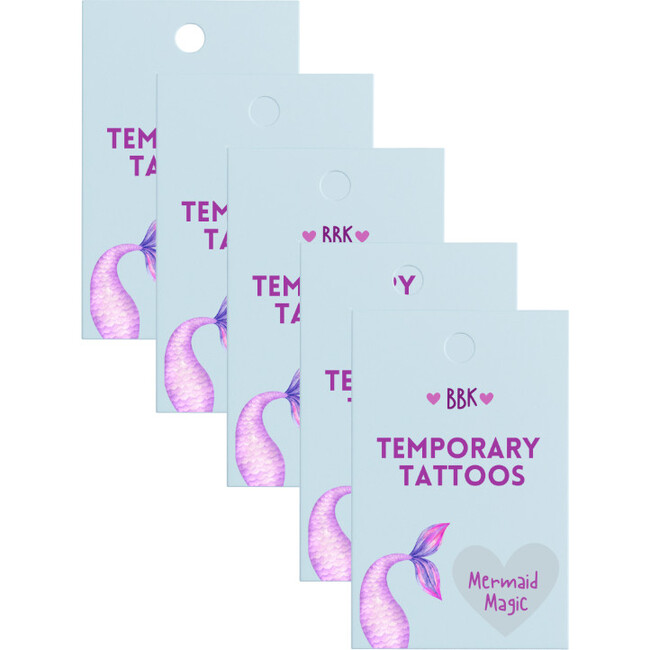 Temporary Tattoos, Mermaid Magic Party Pack