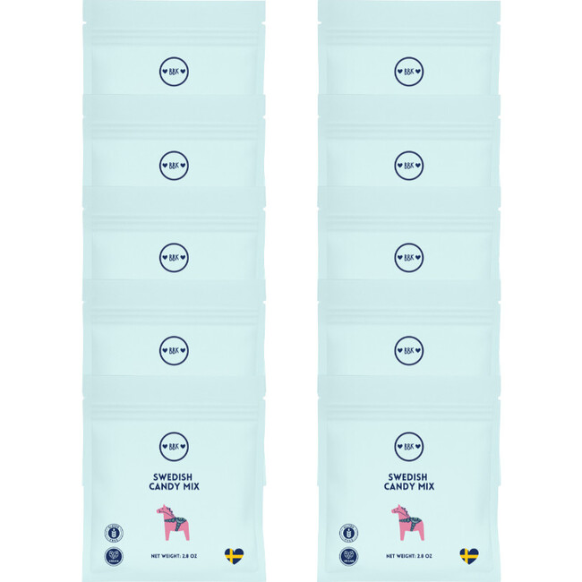 Swedish Candy Sampler Mix, With BUBS - Party Pack