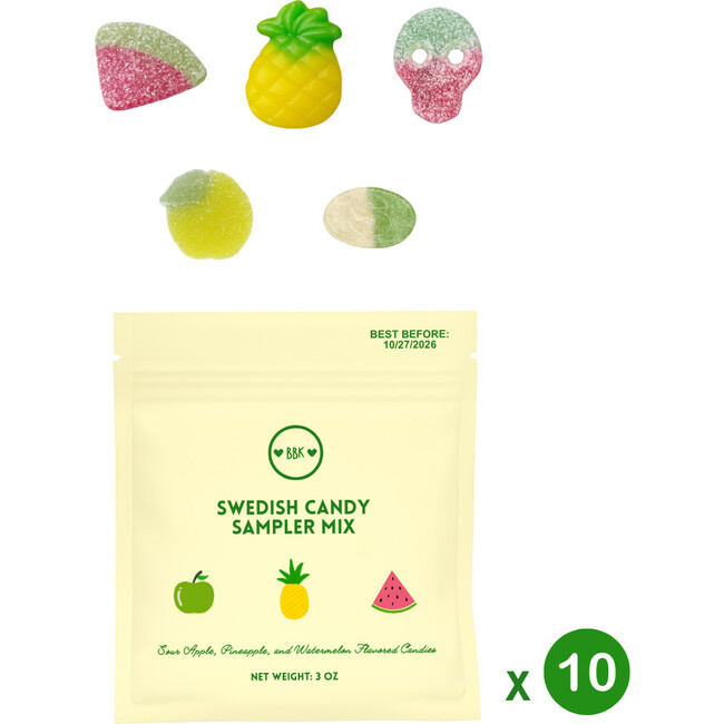 Swedish Candy Sampler Mix - Party Pack, Yellow