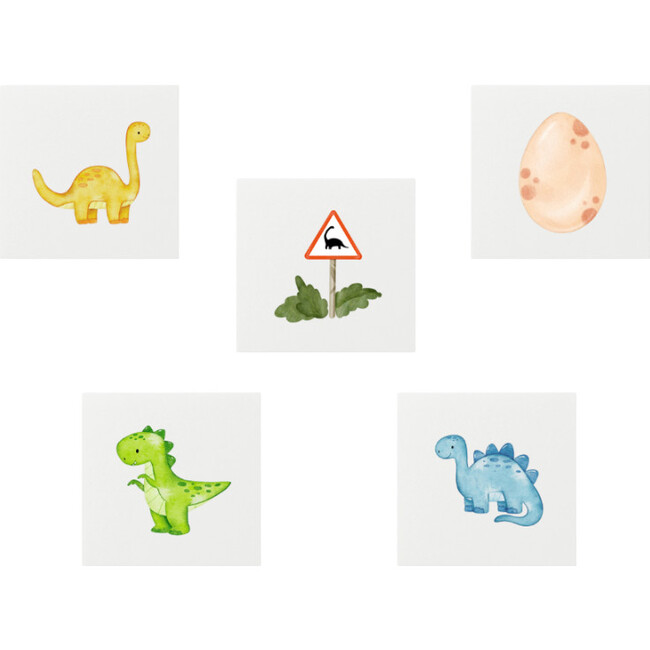 Temporary Tattoos, Dapper Dino Party Pack