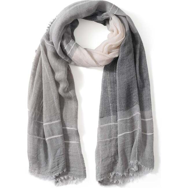 The Gia - Lightweight Gray Scarf