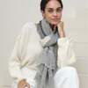 The Gia - Lightweight Gray Scarf - Scarves - 4 - thumbnail