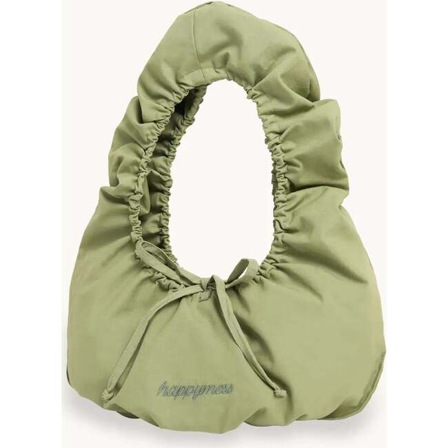 Scrunchie Bag, Green Tea