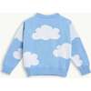 Children's Wool Blend Sweater, Cloudy - Sweaters - 2