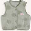 Children's Merino Wool Vest, Polka Dots - Jackets - 1 - thumbnail