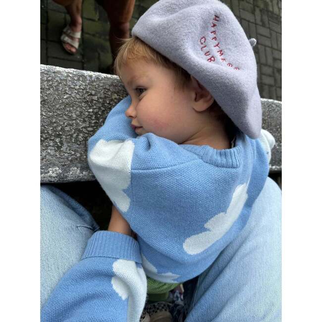 Children's Woolen Beret, Happymess Club - Hats - 4