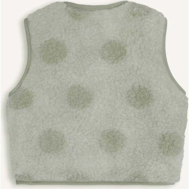 Children's Merino Wool Vest, Polka Dots
