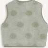 Children's Merino Wool Vest, Polka Dots - Jackets - 2 - thumbnail
