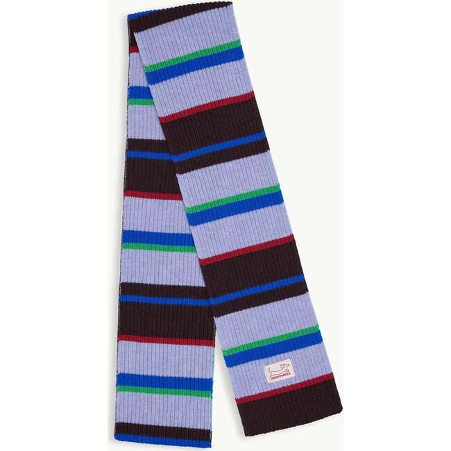 Children's Merino Wool Scarf, Fun Stripes