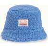 Children's Merino Wool Bucket Hat, Ice Blue - Hats - 1 - thumbnail