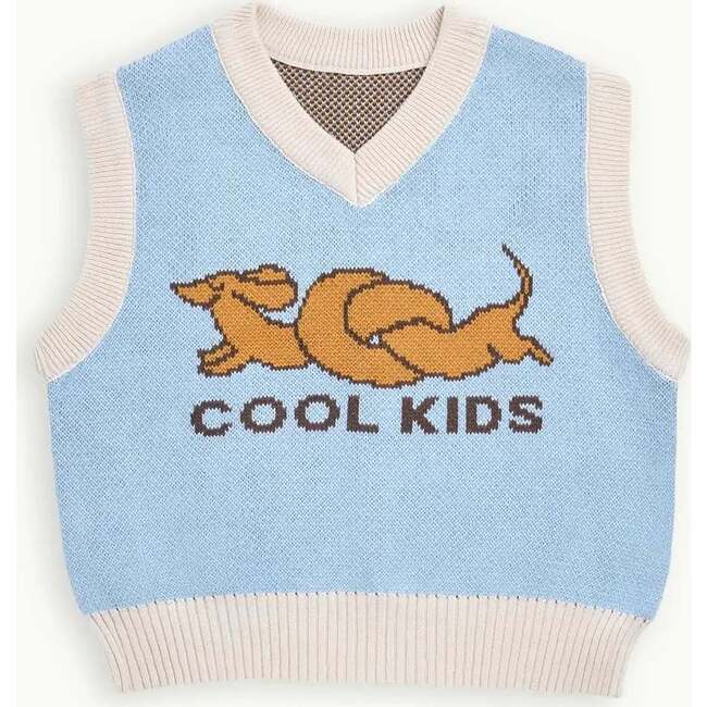 Children's Cotton Vest, Twisted Dog