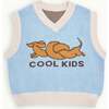 Children's Cotton Vest, Twisted Dog - Vests - 1 - thumbnail