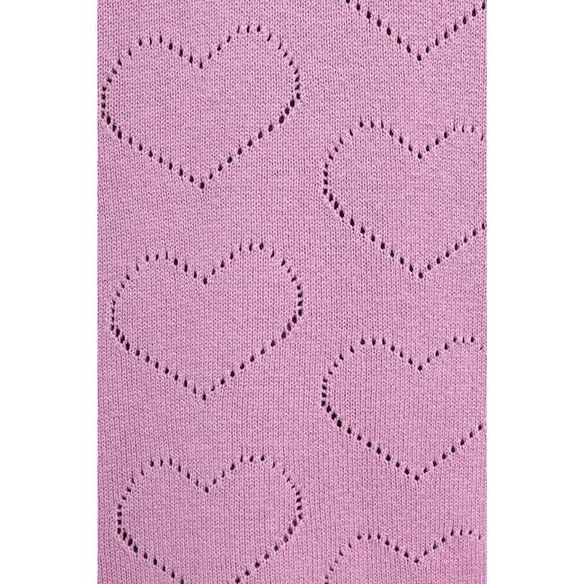 Children's Cotton Sweater, Blush Hearts