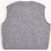 Adults Merino Wool Vest, Stone Grey - Vests - 2