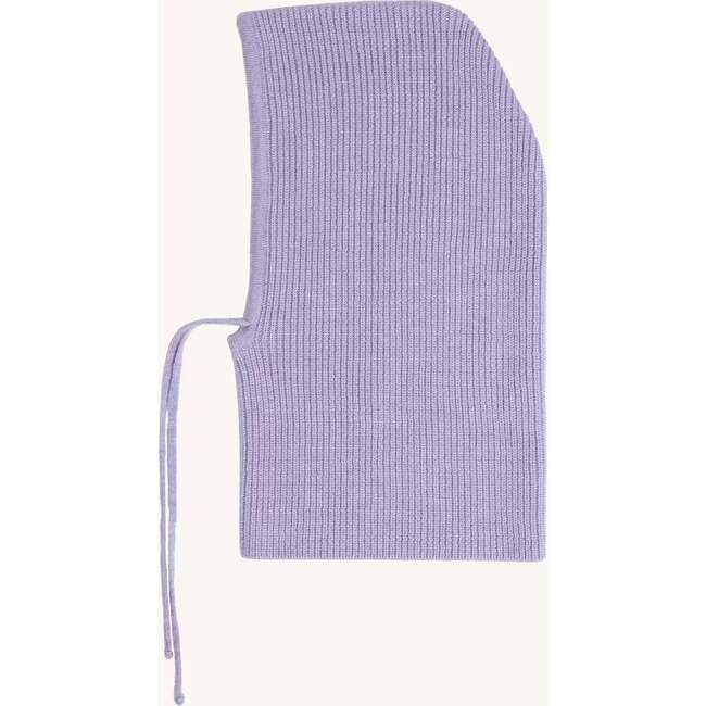 Adults Merino Wool Balaclava, Lilac Cloud