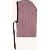 Adults Merino Wool Balaclava, Mauve Stripes - Hats - 1 - thumbnail