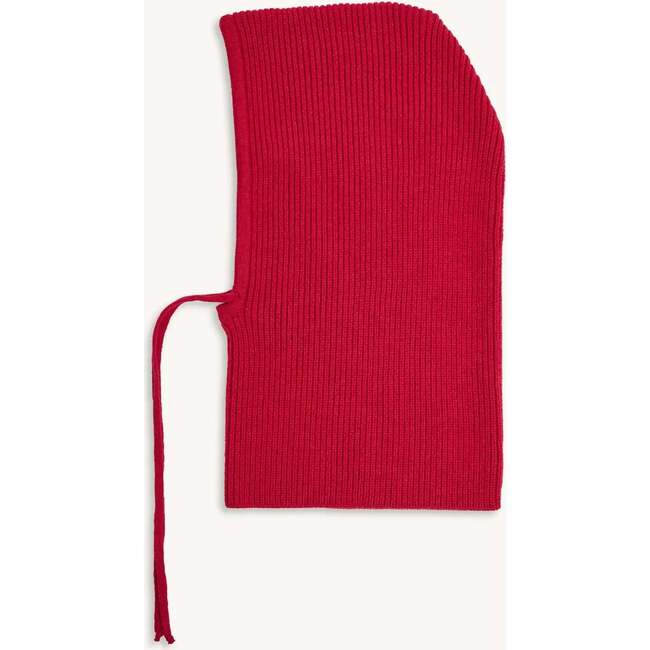 Adults Merino Wool Balaclava, Retro Red