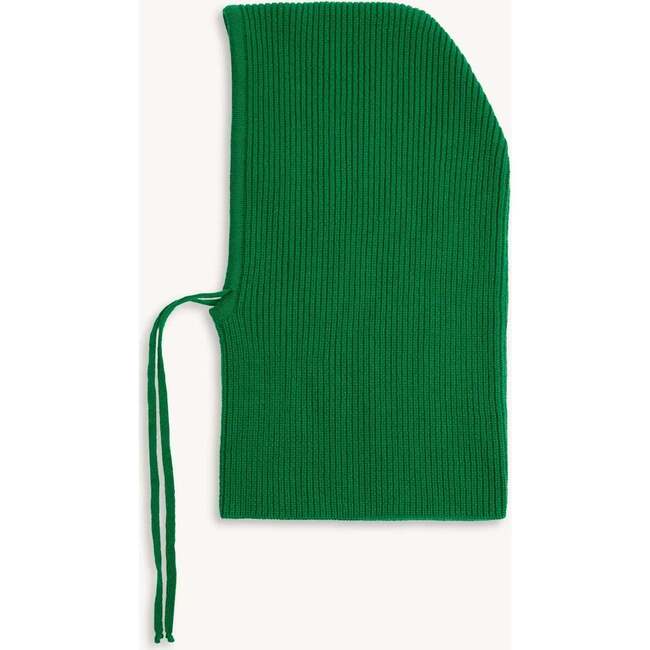 Adults Merino Wool Balaclava, Emerald Green