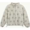 Adult Wool Bomber Jacket, Polka Dots - Jackets - 1 - thumbnail