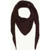 Adult Wool Blend Scarf, Chocolate Brown - Scarves - 1 - thumbnail