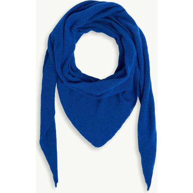 Adult Wool Blend Scarf, Cobalt