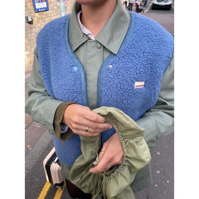 Adults Merino Wool Vest, Ice Blue - Vests - 5