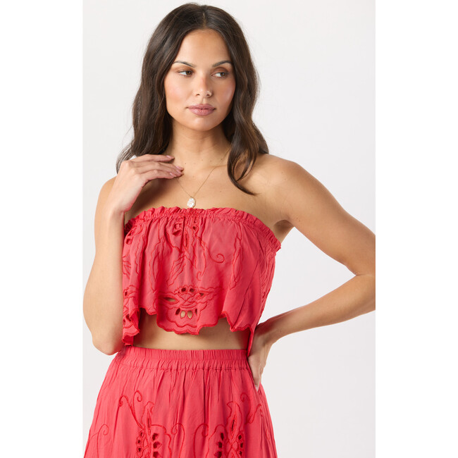 Heliconia Top, Ruby Red