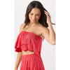 Heliconia Top, Ruby Red - Blouses - 2