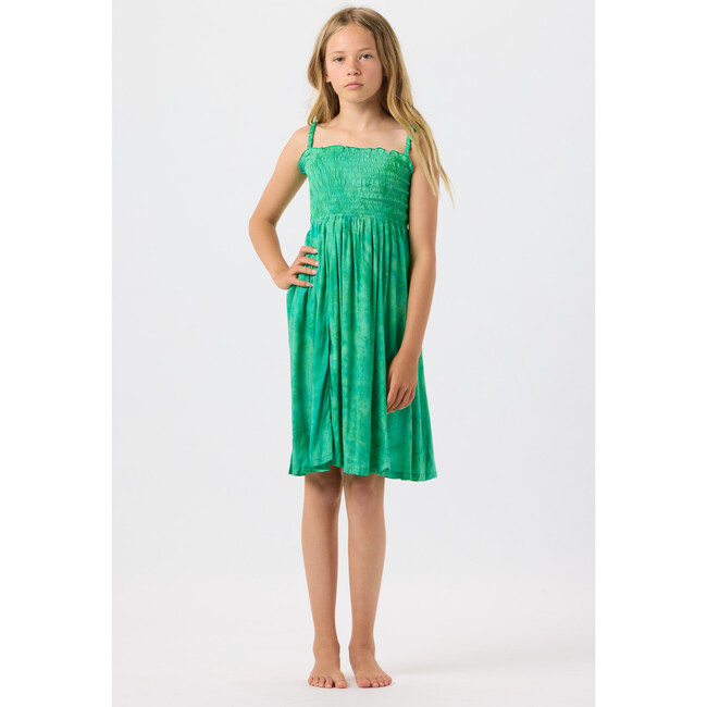 Kids Lanikai Dress, Rainforest Smoke