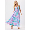 Makani Maxi Dress, Marbled Crystal - Dresses - 1 - thumbnail
