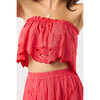 Heliconia Top, Ruby Red - Blouses - 4