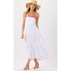 Seaspray Maxi Dress, White - Dresses - 1 - thumbnail