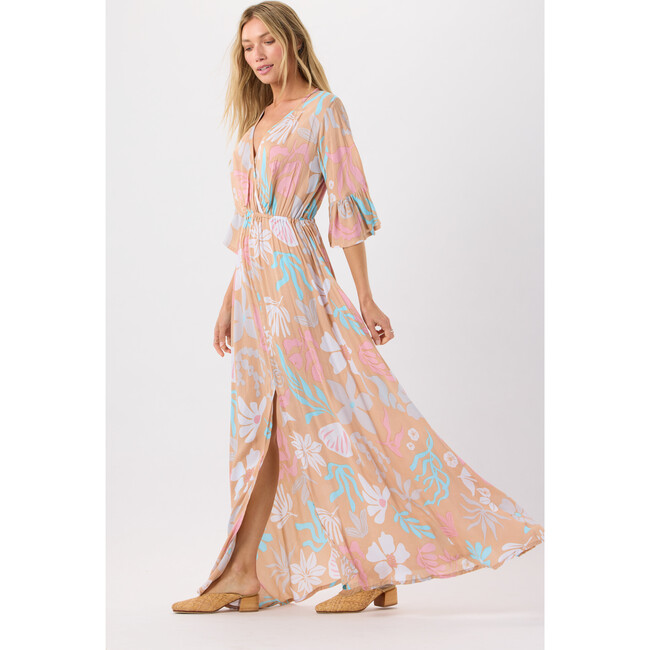 Surry Maxi Dress, Shellscapes Sand - Dresses - 3