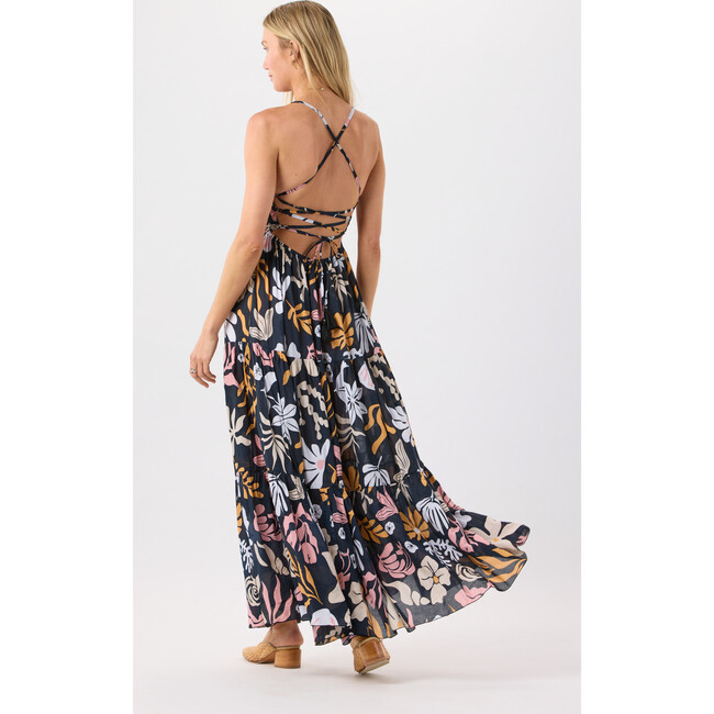 Kailani Maxi Dress, Shellscapes Black