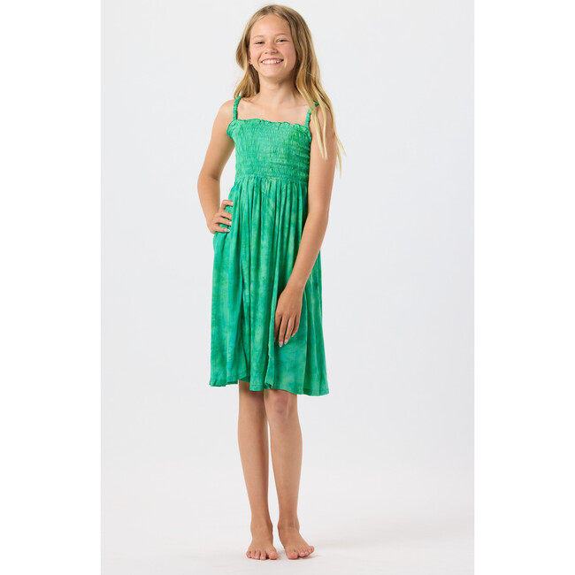 Kids Lanikai Dress, Rainforest Smoke - Dresses - 3
