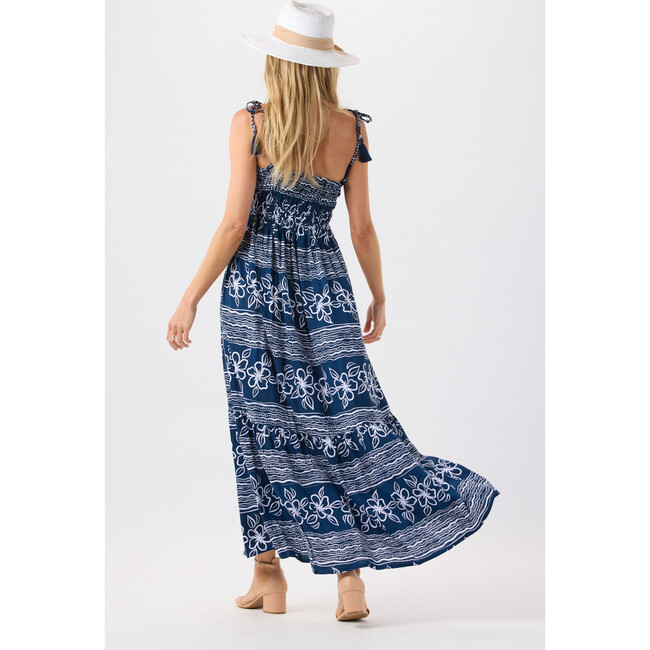 Hilo Maxi Dress, Aloha Shores Navy