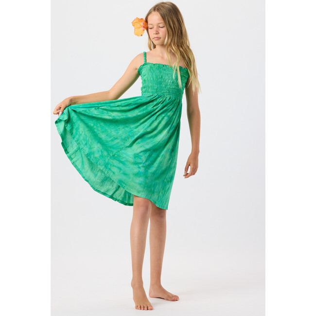 Kids Lanikai Dress, Rainforest Smoke - Dresses - 4