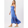 Honey Maxi Dress, Marbled Indigo - Dresses - 3