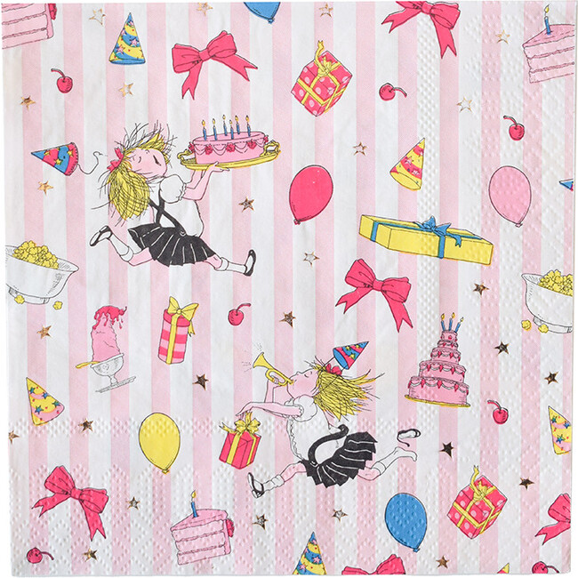 Eloise Birthday Pattern Large Napkins