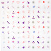 Sugarplum Nail Stickers - Favors - 2