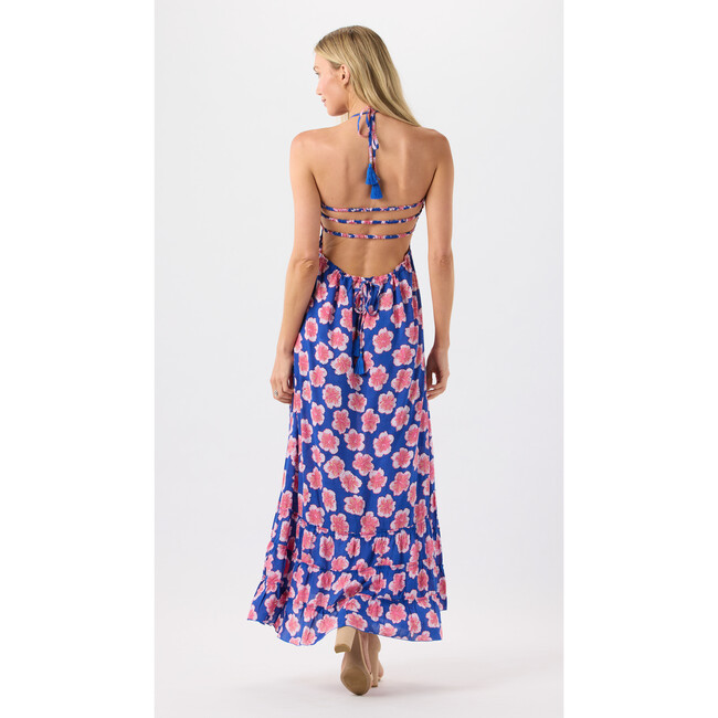 Bellini Maxi Dress, Lanai Floral Royal Blue