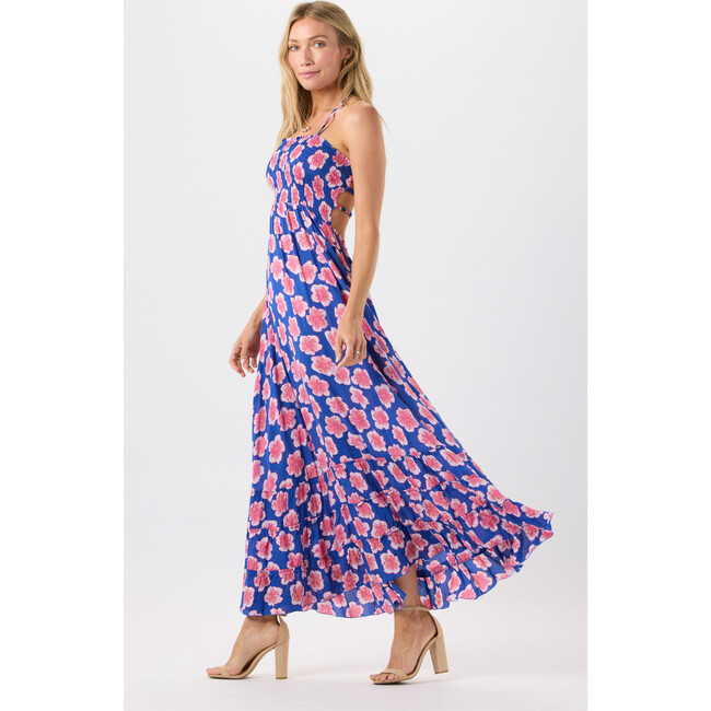 Bellini Maxi Dress, Lanai Floral Royal Blue - Dresses - 3