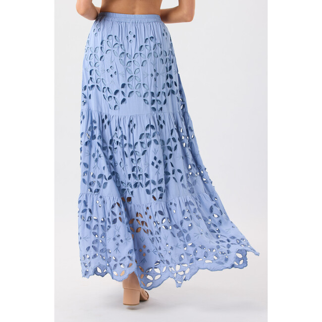 Bora Bora Skirt, Cornflower Blue - Skirts - 4